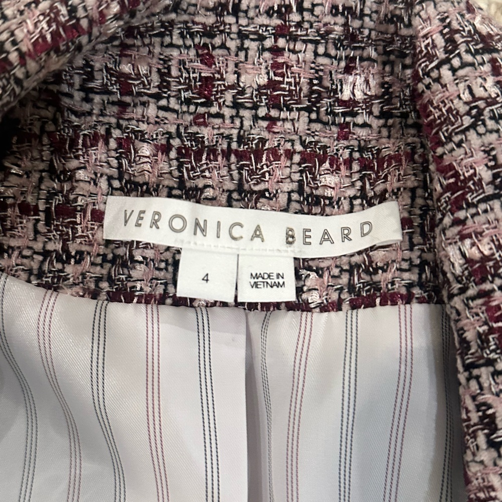 Veronica Beard Theron Tweed Blazer - Picture 4 of 4